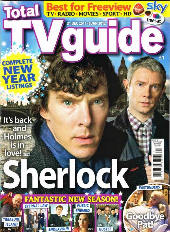 Total TV guide 31 Dec 2011 - Sherlock Series2 -
