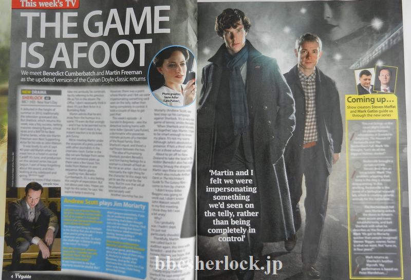 Total TV guide 31 Dec 2011 - Sherlock Series2 -