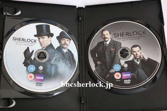 UK版DVD『SHERLOCK:The Abominabl Bride －シャーロック：忌まわしき花嫁』
