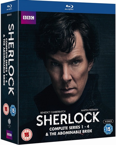 【UK版】SHERLOCK S1-S4+劇場版コンプリートDVD-BOX/Blu-ray-BOX