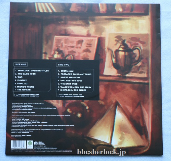 『SHERLOCK/シャーロック』S1-S3サウンドトラック LPレコード(Vinyl)