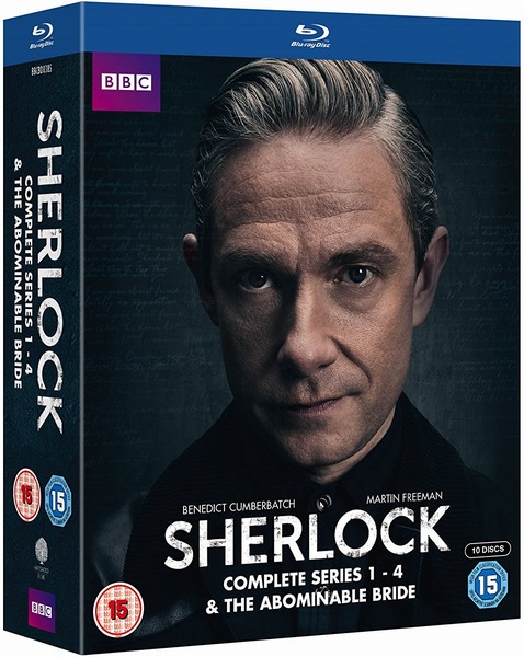 【UK版】SHERLOCK S1-S4+劇場版コンプリートDVD-BOX/Blu-ray-BOX