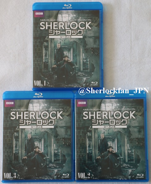 SHERLOCK シーズン4 日本版DVD/Blu-ray