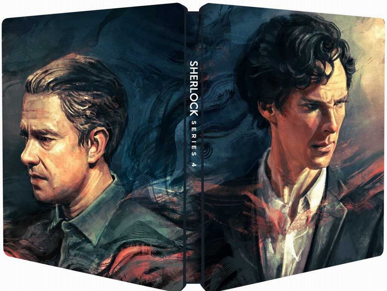 英アマゾン限定『SHERLOCK/シャーロック』シリーズ4UK版スチールブックブルーレイ