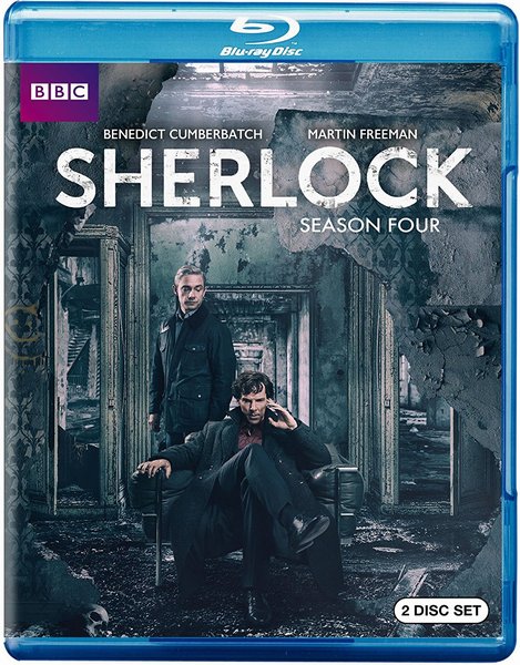 『SHERLOCK/シャーロック』シリーズ4US版ブルーレイ